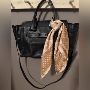 2 piece Coach set bag and scarf!